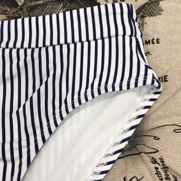 Habitual Kids Girls' Skye Striped Banded Bikini Bottom - Picture 3 of 5